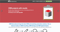 Desktop Screenshot of crminternational.com